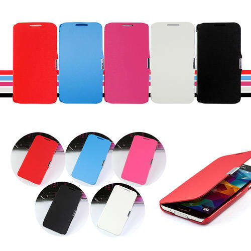 Samsung Galaxy S5 Book Pouch Cover with Magnetic Strip **Black**