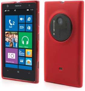 Nokia Lumia 1020 TPU  Gel Cover **Red**