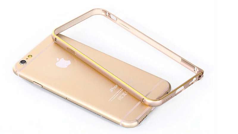 iPhone 6 Aluminum Bumper Cover Bumpers **Gold**