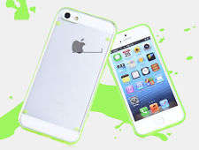 iPhone 6 Clear Covers With Light Green Trim