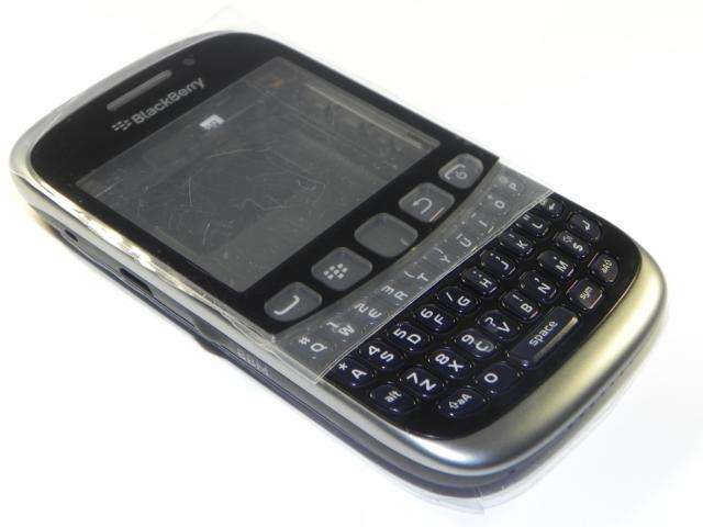 Blackberry 9320 Empty Housing Faceplate Set BLACK