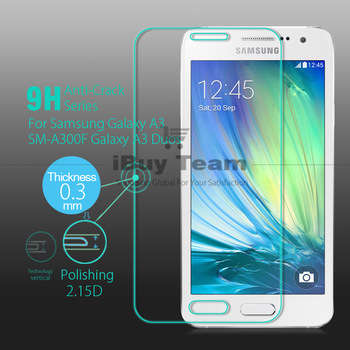 Tempered Glass Screen Guard Protector For Samsung Galaxy A3