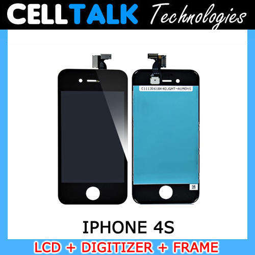 iPhone 4S LCD + Digitizer BLACK