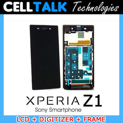Sony Xperia Z1 LCD + Digitizer - Black
