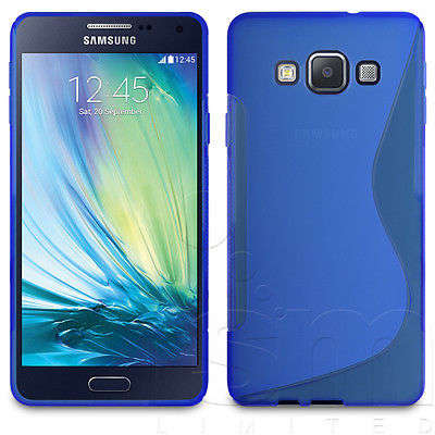 Samsung Galaxy A3 TPU Gel Cover **BLUE**