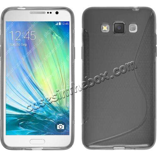 Samsung Galaxy A3 TPU Gel Cover **GREY**