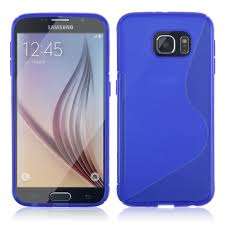 Samsung Galaxy S6 Edge TPU Gel Cover **BLUE**