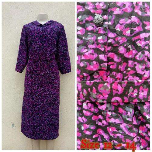 Pink and Purple Dress