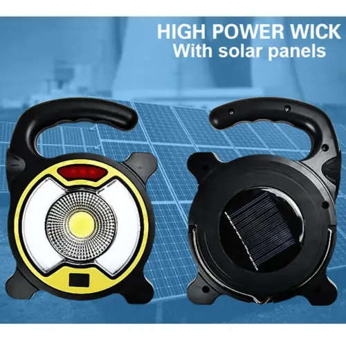 USB Portable Solar Floodlight COB work lamp