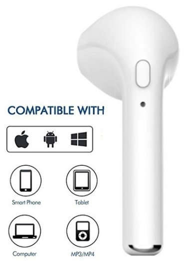 NEW i7S Stealth Mini Bluetooth Headset Earbuds 4.1 Single Ear Bluetooth Headset