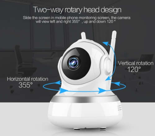 2019 New Wireless Pan Tilt HD1080P Security Network CCTV IP Camera Night Vision WIFI IR