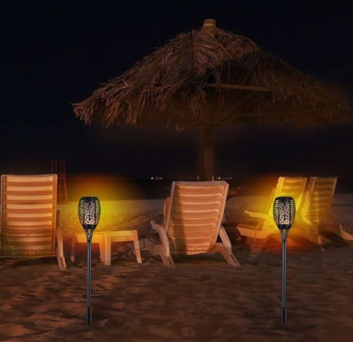 Outdoor Waterproof Flickering Flame Solar Torch Light Garden Lamp Outdoor Landscape Decoration safe