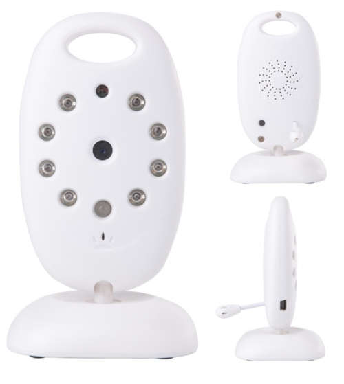 2.4 GHz LCD Wireless Digital Audio Video Security Baby Monitor 2 Way Talk Night Vision Alarm Sensor