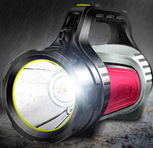 Super Bright Outdoor Handheld Portable USB Rechargeable Flashlight Torch Searchlight Multi-function