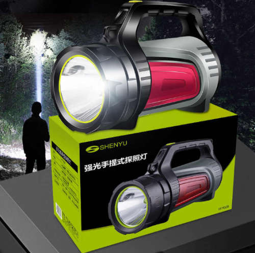 Super Bright Outdoor Handheld Portable USB Rechargeable Flashlight Torch Searchlight Multi-function