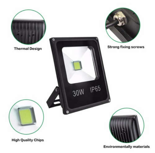 LED Flood Light 30W Floodlight LED Spotlight Outdoor Lighting Projector Reflector