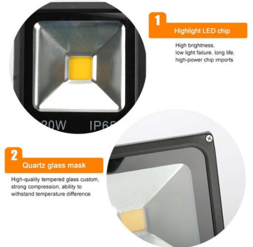 LED Flood Light 30W Floodlight LED Spotlight Outdoor Lighting Projector Reflector