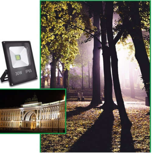 LED Flood Light 30W Floodlight LED Spotlight Outdoor Lighting Projector Reflector
