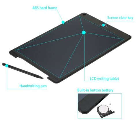 LCD Writing Table