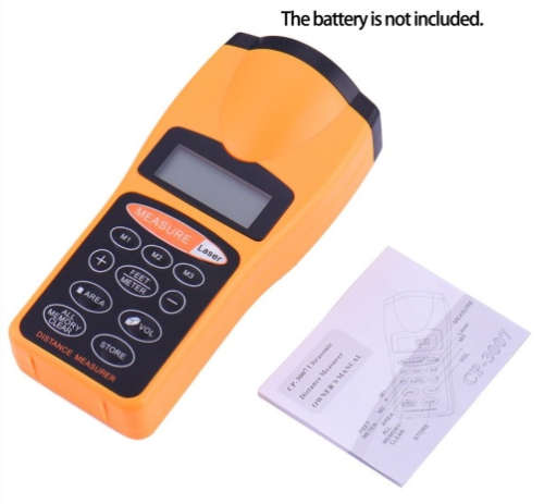 Distance Measure - Laser Distance Measurer - Ultrasonic Laser Distance Measure Pointer