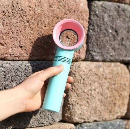 Handheld Mini USB Rechargeable Portable Bladeless Fan