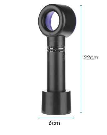 Handheld Mini USB Rechargeable Portable Bladeless Fan
