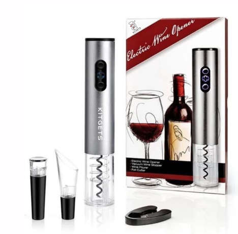 Electric Wine Opener Gift Set