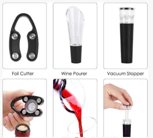 Electric Wine Opener Gift Set