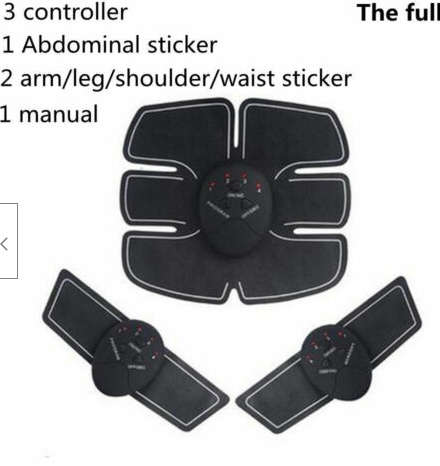 Stimulator Training Smart Abs Fitness Gear Muscle Abdominal Toning Belt Trainer