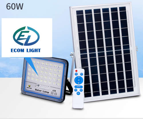 New EL brand Solar Flood light 60W + Security light