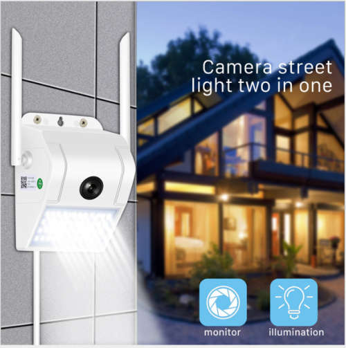 1080P WiFi IP Camera Wall Lamp
