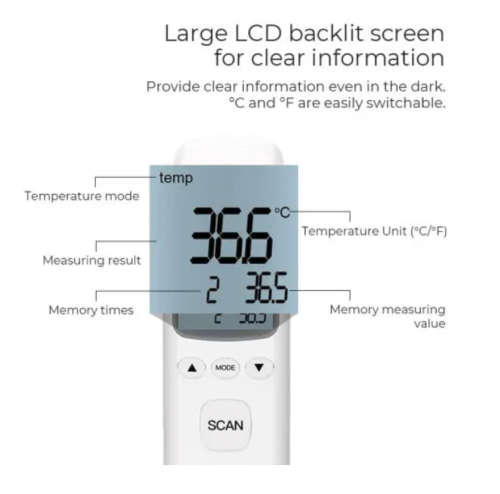 Non-Contact Infrared Digital Thermometer