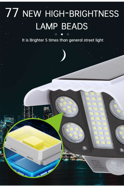 Security Solar Sensor Wall Light