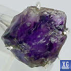 Raw Amethyst Druzy Ring, 925 Silver