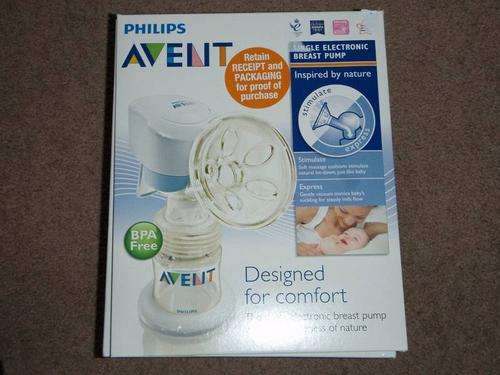 Avent electronic breat pump