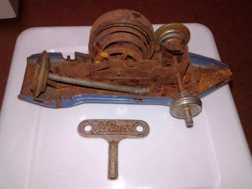 Schuco key and car for parts