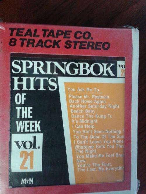 Teal tape co. 8 track tape