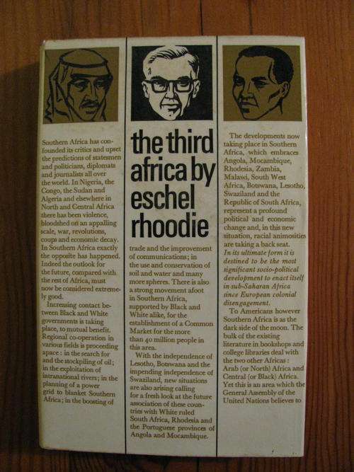 THE THIRD AFRICA - ESCHEL RHOODIE