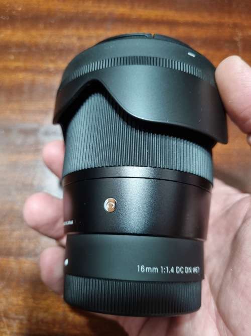 SIGMA 16MM F1.4 DC DN FOR SONY E NEVER BEEN USED OPEN BOX!