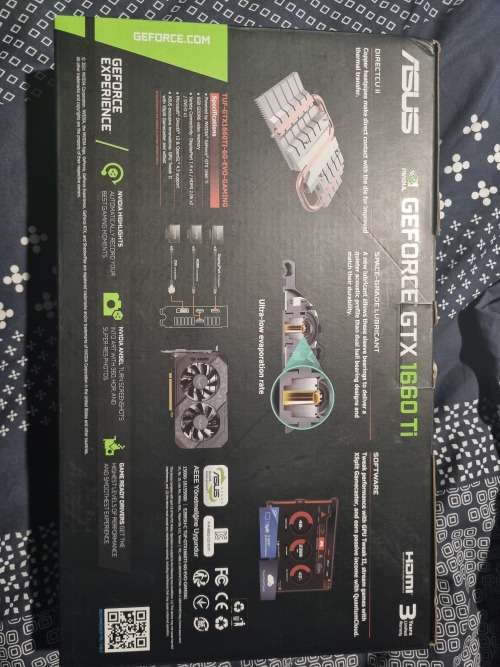 ASUS TUF ASUS TUF Gaming GeForce GTX 1660 Ti BRAND NEW OPEN BOX!