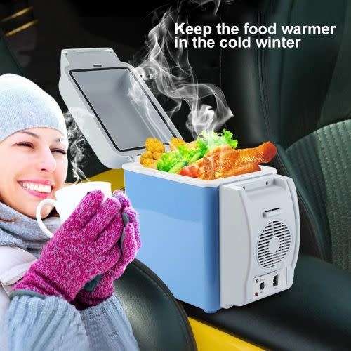 Portable Electronic Cooling & Warming Refrigerator - 7.5l Capacity