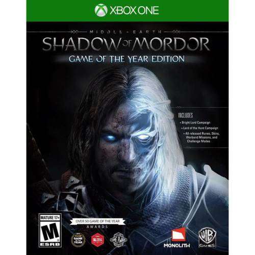 4x Xbox One Games Bundle - Battlefield 1, Gears 4, Fallout 4, Middle Earth