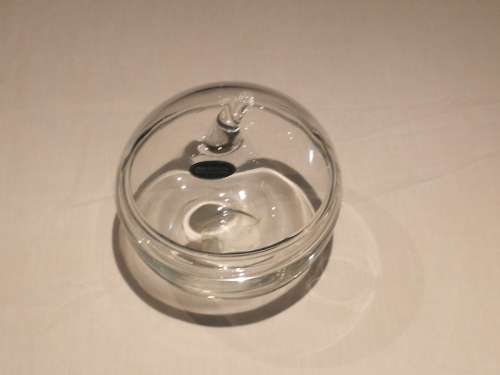 Ernt Rosemthal Cristal Jar with Lid