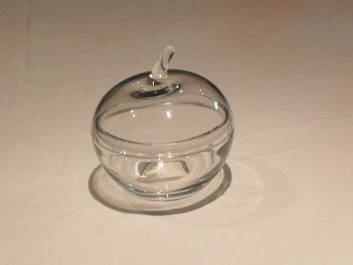 Ernt Rosemthal Cristal Jar with Lid