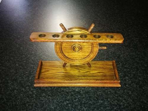 Vintage Collection of 12 Smoking Pipes(Dunhill, Plumb, Parker, Byford) + Pipe Stands + Pipe Cleaners