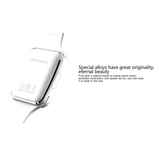 X6 Curved Screen Smart Watch - Black or White