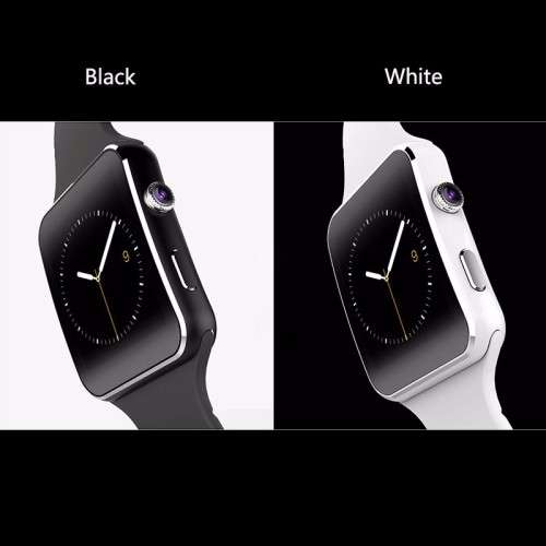 X6 Curved Screen Smart Watch - Black or White