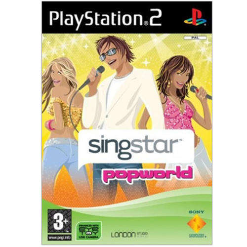 PS2 Singstar Popworld - Mint