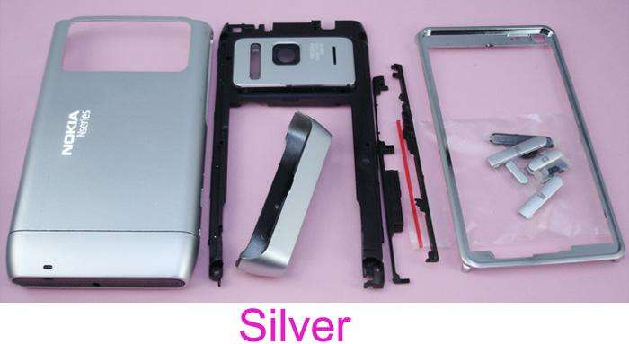 Nokia N8 Silver Housing Replacement. IN STOCK.