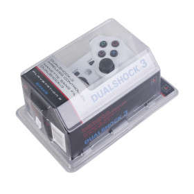 PS3 White Dual Shock Control - New